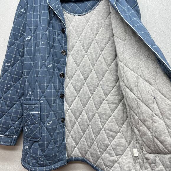 Fashion Womens Quilted Knit Jacket 4XL Pockets Warm Cozy Outdoors Casual Errands - Picture 8 of 12